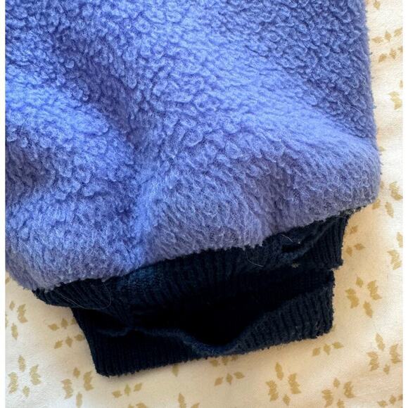 Patagonia Vintage Full Zip Fleece Bomber Jacket Sweatshirt Kids Size 7/8 - Picture 3 of 5